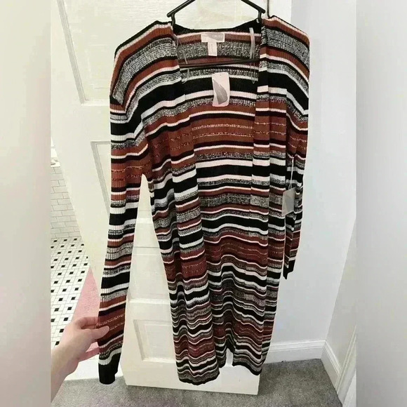 NWT striped cardigan from forever 21 - Picture 1 of 4